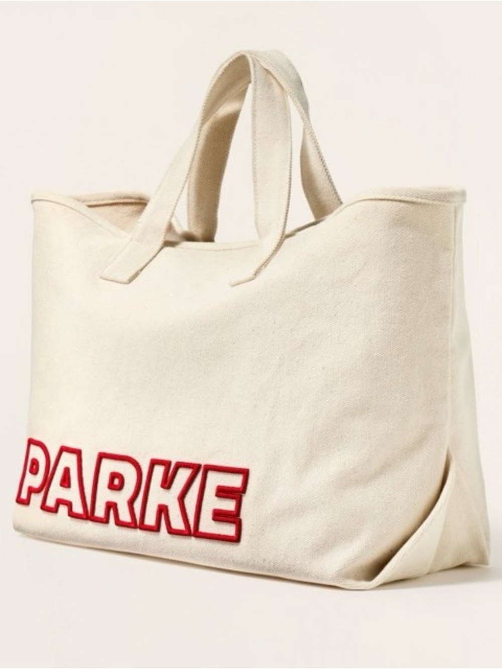 NWT Parke x Target natural canvas tote bag - Picture 2 of 3